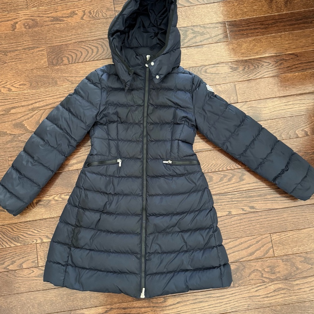 Moncler Kids Navy Puffer Jacket